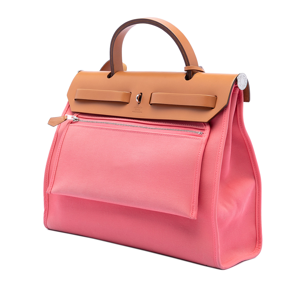 Pre-Loved Hermes Toile Herbag Zip 31 - Picture 2 of 8